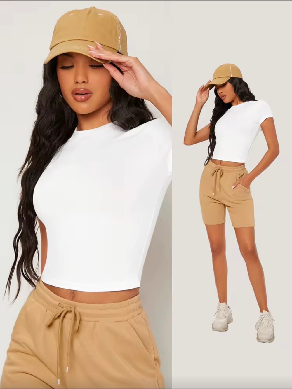 SHEIN White Crew Neck Shirt - Classic Everyday Tee